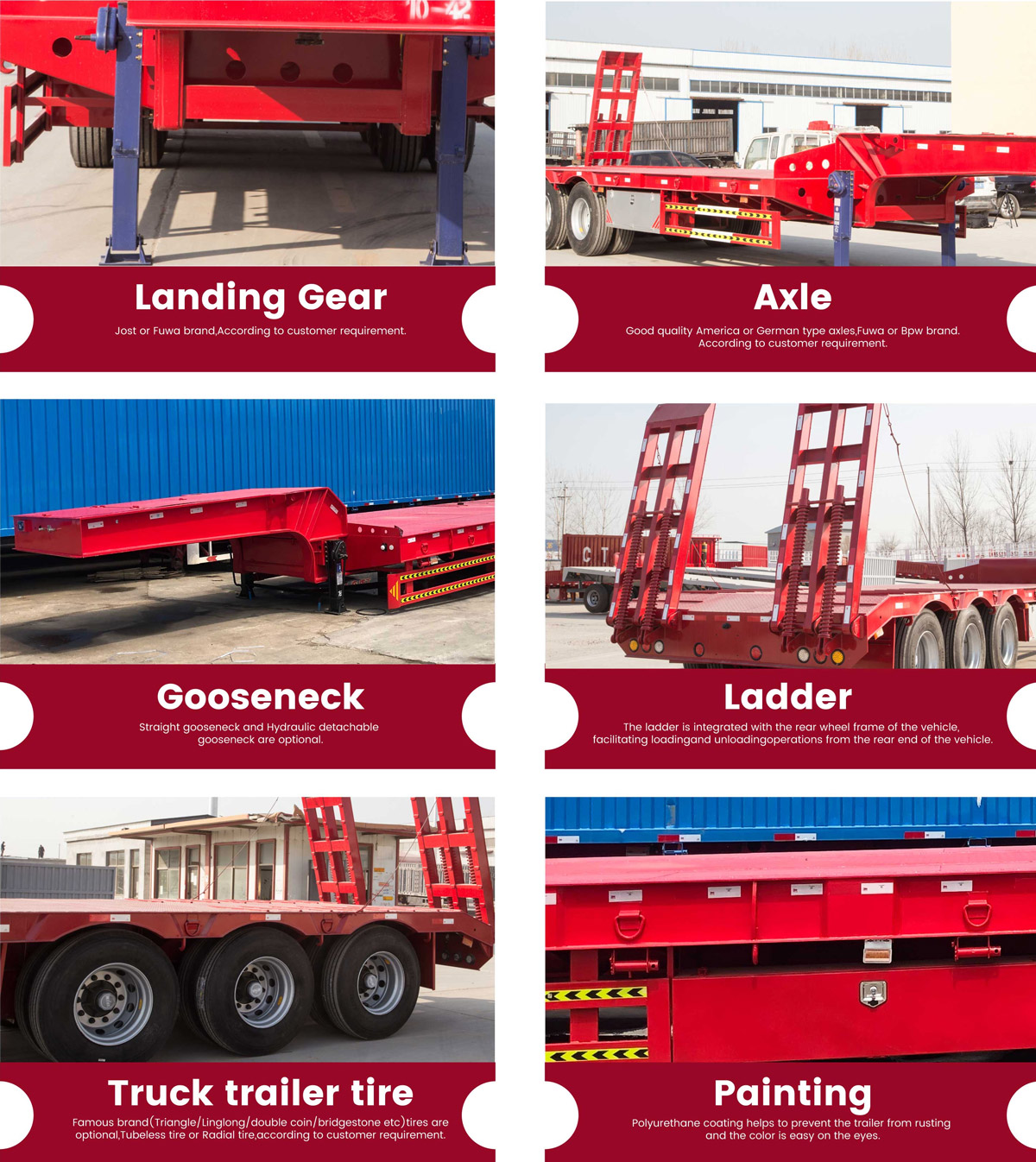 3 Axle Low Bed Trailer 3 Axle Low Bed Trailer