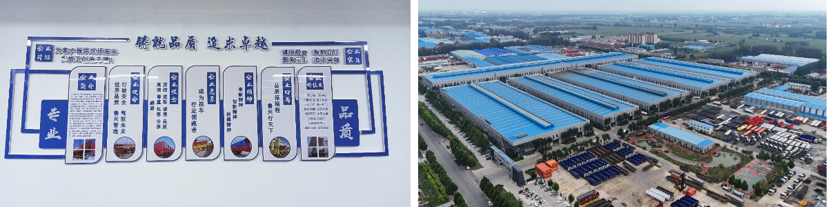 Semi Truck Flatbed Trailer