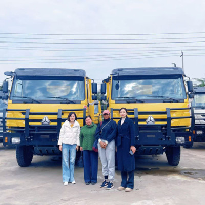 Customer Visit & Successful Order | 6×4 Dump Trucks for Gabon