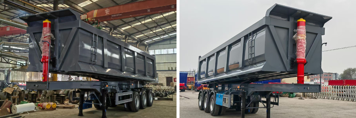 Remolque basculante en forma de U Remolque basculante en forma de U