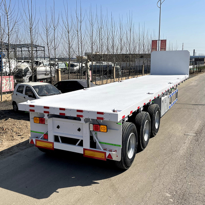 Semi Truck Flatbed Trailer